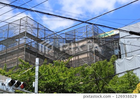 外腳手架圖片（框架腳手架） 126938829