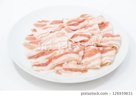 Iberian pork belly 126939631