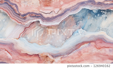 abstract marble texture agate pink purple magenta, ai 126940162