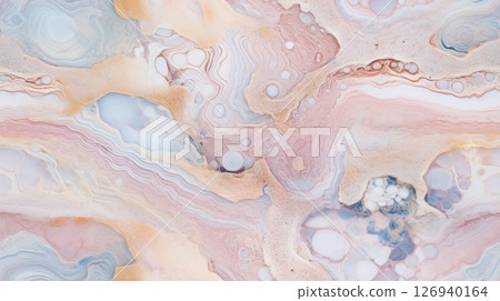 abstract marble texture agate pink purple magenta, ai 126940164