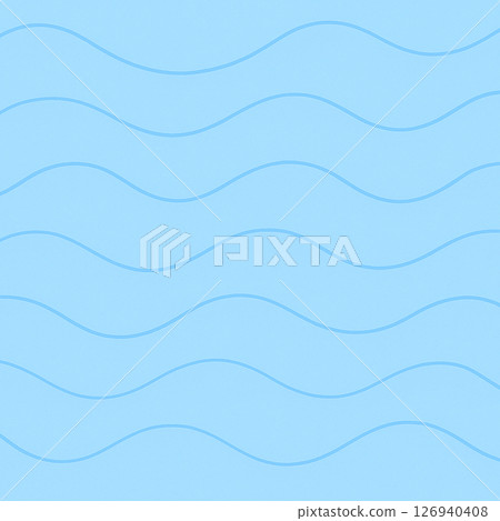 Blue wave seamless background pattern Blue wave seamless background pattern 126940408