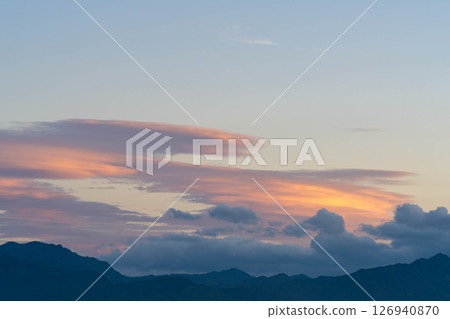 One sunset glow 126940870