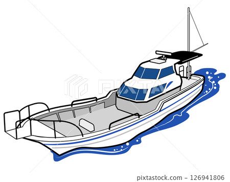 休閒釣魚船 - 釣魚船 126941806