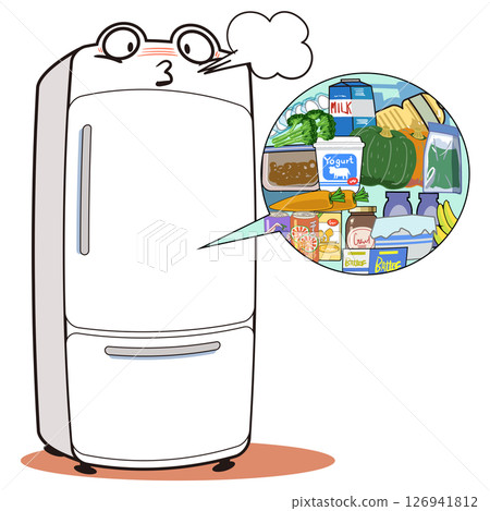 Fridge-kun - Overstuffed Fridge-kun - Overstuffed 126941812