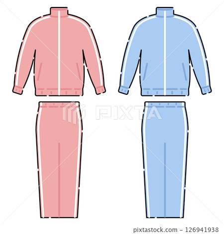 Jersey illustration set 2 126941938