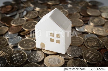 房子和硬幣 房地產和貨幣 資產價值補貼 房產稅 126942282