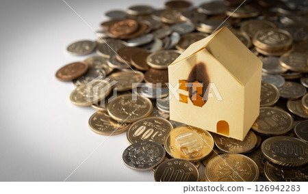 Fire and money Fire insurance Fire and money Fire insurance 126942283