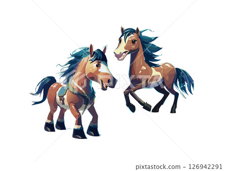 Horse illustration Horse illustration 126942291