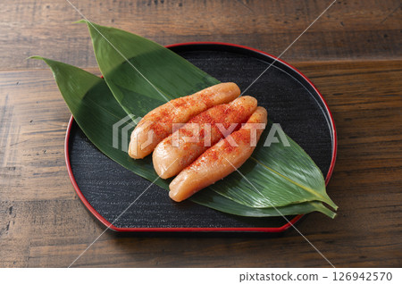 Mentaiko Shiitake 126942570