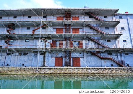 Otaru Canal, Hokkaido - View of Hokkai Can Company's No. 3 Warehouse 126942620