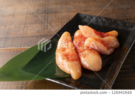 Mentaiko Shiitake 126942688