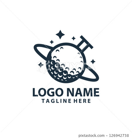 science golf logo design vector science golf logo design vector 126942738