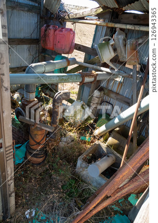 船艙 小屋 原野 126943365
