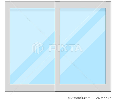 簡單的櫥窗插畫 簡單的櫥窗插畫 126943376