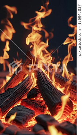 篝火特寫 篝火特寫 126943837