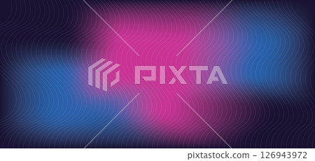 Modern Blue and Pink Fluid Waves Abstract Background. Vector Illustration. Modern Blue and Pink Fluid Waves Abstract Background. Vector Illustration. 126943972
