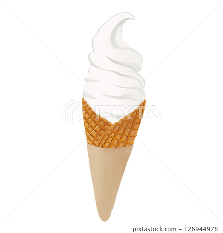 手繪插圖：軟奶油 126944978