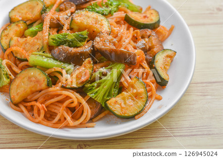夏季蔬菜麵食 126945024