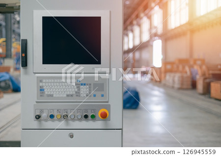 Industry PC, Panel PC or Box PC Industrial Mini Computer kiosk for control monitor system in plant Industry PC, Panel PC or Box PC Industrial Mini Computer kiosk for control monitor system in plant 126945559