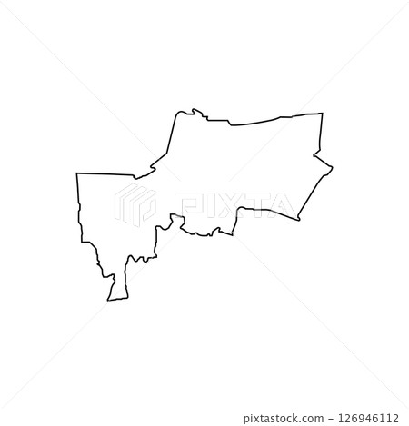 Bangkok City Map Icon Bangkok City Map Icon 126946112