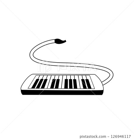 harmonica element icon harmonica element icon 126946117