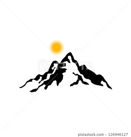 Mountain Illustration Icon 126946127