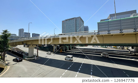Scenery around the north exit of JR Shin-Osaka Station Scenery around the north exit of JR Shin-Osaka Station 126947776