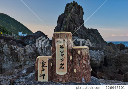 Bishago Rock at Cape Muroto 126948101