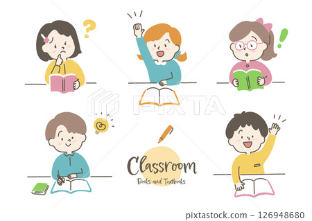 學習的孩子 126948680