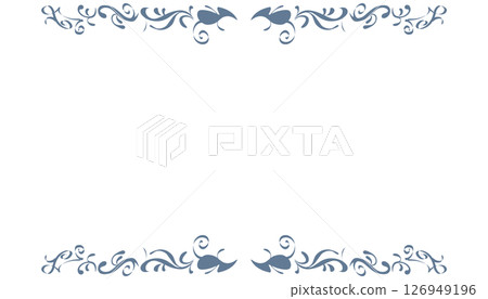 Abstract background with elemental blue border or frame. Perfect for card backgrounds, book covers, posters, banners Abstract background with elemental blue border or frame. Perfect for card backgrounds, book covers, posters, banners 126949196