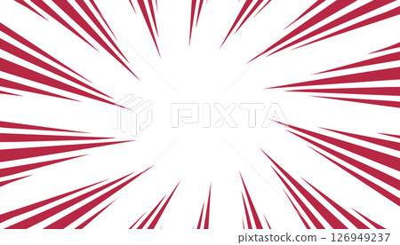 Abstract comic background illustration with viva magenta pattern. Perfect for adding energy and excitement to graphic designs, posters, websites, comics, banners, magazine covers, invitation covers 126949237