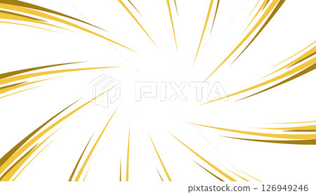 Illustration of an abstract comic background with a yellow pattern. Perfect for adding energy and excitement to graphic designs, posters, websites, comics, banners, magazine covers, invitation covers 126949246