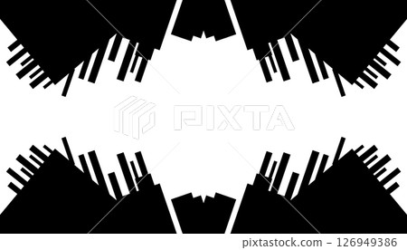 Abstract background illustration with black tones. Perfect for magazine backgrounds, posters, websites, book covers 126949386