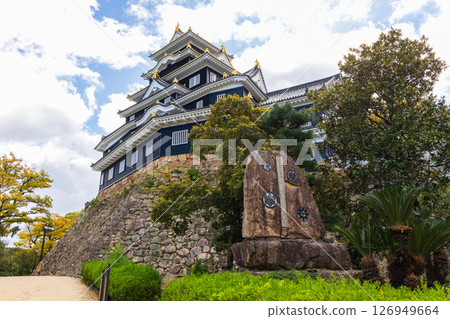 Autumn in Okayama City, Okayama Prefecture, Okayama Castle, one of Japan's 100 famous castles 126949664