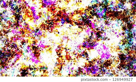 Background material_Galactic Noise_Yellow purple 126949927