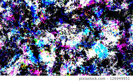 Background material_Galactic noise_black and blue 126949931