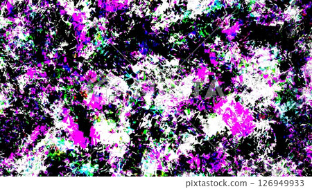 背景素材_Galactic Noise_Black Peach 126949933