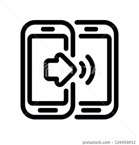 Mobile Phones Exchanging Data via Wireless Transmission 126950052