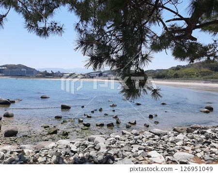 Beach with sea view Beach with sea view 126951049