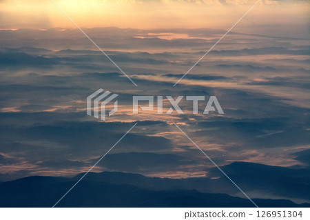 Sea of clouds over Sydney Sea of clouds over Sydney 126951304