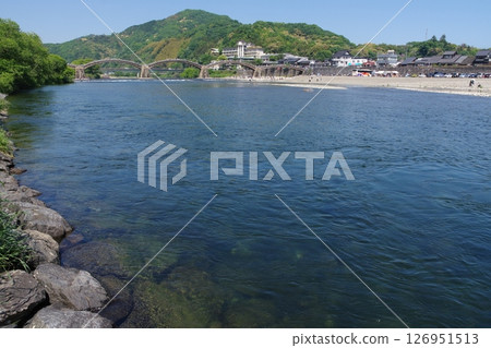 Kishikawa and Kintai Bridge 126951513