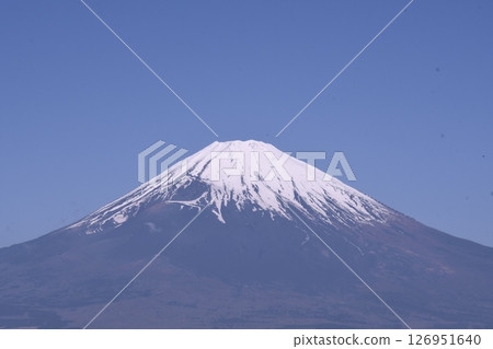 從長尾山口眺望富士山 126951640