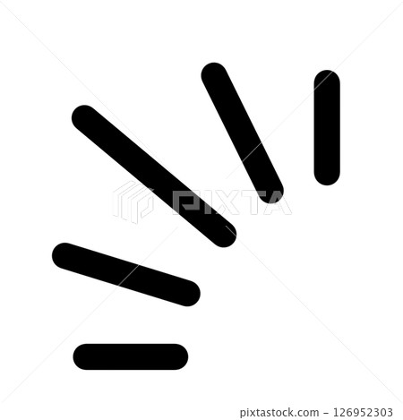 Awareness Emphasis Symbol Illustration Material Awareness Emphasis Symbol Illustration Material 126952303