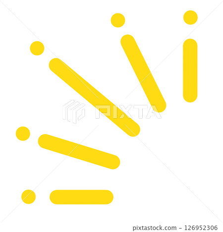 Awareness Emphasis Symbol Illustration Material Awareness Emphasis Symbol Illustration Material 126952306
