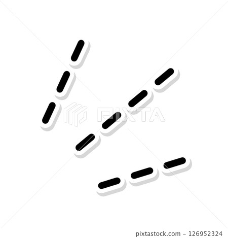 Awareness Emphasis Symbol Illustration Material Awareness Emphasis Symbol Illustration Material 126952324