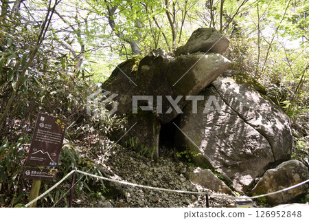 Gama stone of Mount Tsukuba Gama stone of Mount Tsukuba 126952848
