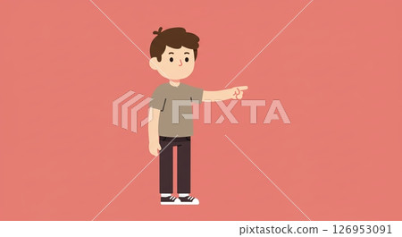 精確的指示！顯示目標的商人 126953091