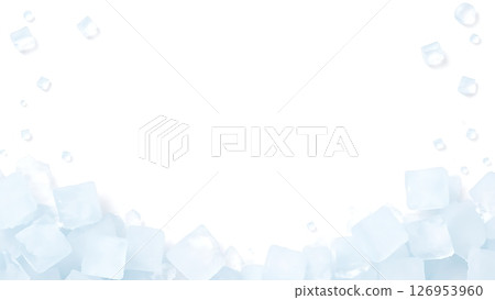 A cool and refreshing frame background 126953960