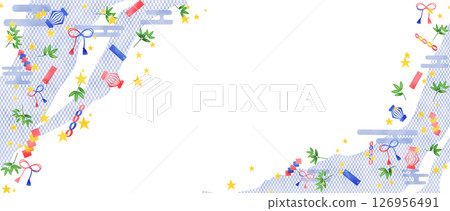 Cute Tanabata (horizontal) 126956491