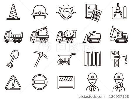 建築圖示 01 126957368